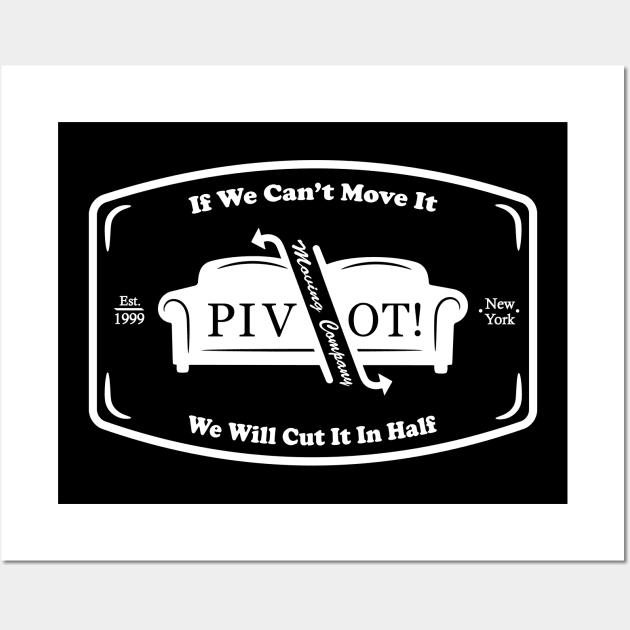 Pivot! Moving Co - Front & Back Print Wall Art by Severed Supply